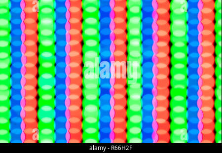 Nahtlose endlose Muster der RGB-LED-Diode Display Stockfoto