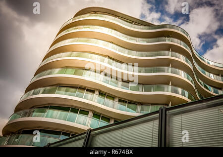 Moderne Wohnung in London Stockfoto