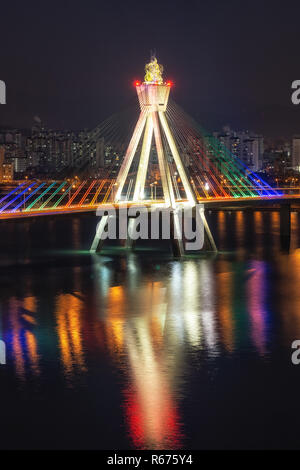Seoul olympic Brücke Stockfoto