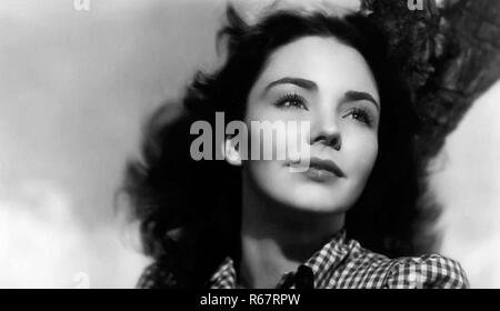 JENNIFER JONES (1919-2009), US-amerikanische Schauspielerin, um 1950 Stockfoto