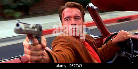 Die Last Action Hero 1993 Columbia Pictures Film mit Arnold Schwarzenegger Stockfoto