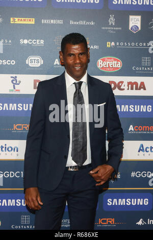 Mailand, Italien. 3. Dezember, 2018. Aldair auf 'Oscar Del Calcio AIC" italienische Fußball Auszeichnungen photocall in Milano, Italien, am 03. Dezember 2018 Quelle: Mairo Cinquetti/Alamy leben Nachrichten Stockfoto