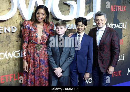 London, Großbritannien. 4. Dezember, 2018. Mowgli: Legende der Dschungel - Special Screening, Curzon Mayfair, London, UK, 04. Dezember 2018, Foto von Richard Goldschmidt Credit: Rich Gold/Alamy leben Nachrichten Stockfoto