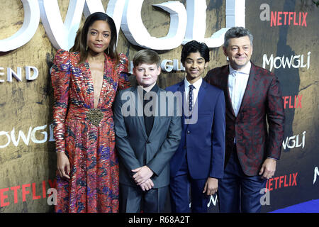 London, Großbritannien. 4. Dezember, 2018. Mowgli: Legende der Dschungel - Special Screening, Curzon Mayfair, London, UK, 04. Dezember 2018, Foto von Richard Goldschmidt Credit: Rich Gold/Alamy leben Nachrichten Stockfoto