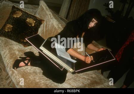 LOS ANGELES, Ca - 12. März: (exklusiv) Sängerin/Schauspielerin Cher stellt am 12. März in Los Angeles, Kalifornien 1993. Foto von Barry King/Alamy Stock Foto Stockfoto