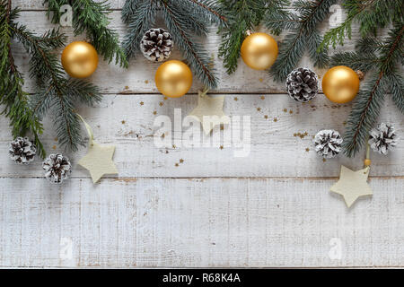 Weihnachten Stil Rahmen mit einem Platz für Text oder Produkt Stockfoto