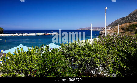 Meeresblick am Bali Village Stockfoto