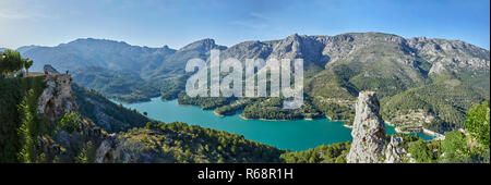 Embassament de Guadalest, Alicante, Spanien 2017 Stockfoto