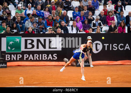 Caroline Wozniacki eine Rom tennis Meisterschaft Stockfoto