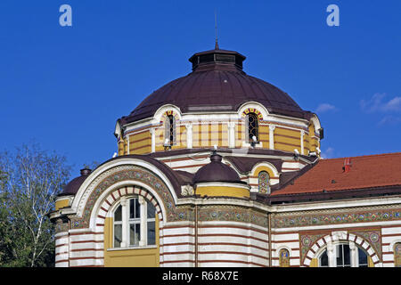 Die Sofia Mineral-Bäder Gebäude in der Wiener Secession-Stil Stockfoto