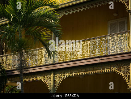 Palacio de Ferro, ein historisches Bügeleisen Palace, entworfen und gebaut von Welt-berühmten Gustave Eiffel, Provinz Luanda Luanda, Angola Stockfoto