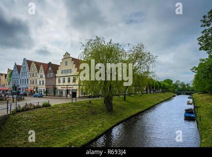 Friedrichstadt in Schleswig Holstein Stockfoto