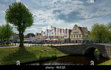 Friedrichstadt in Schleswig Holstein Stockfoto