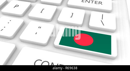 Bangladesch Racing in die Zukunft Stockfoto