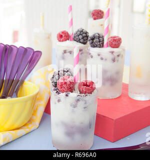 Hausgemachtes Eis Stockfoto