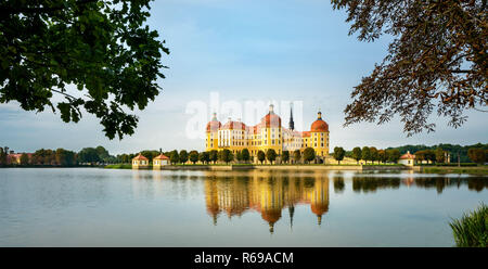 Schloss Moritzburg Stockfoto