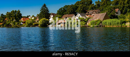 Wohnen am Meer in Deutschland Stockfoto