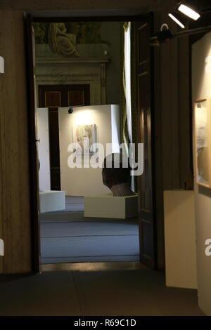 Lucca Biennalle Cartasia 2018 9. Ausgabe Stockfoto