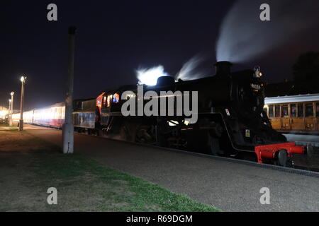 North Norfolk Eisenbahn. Stockfoto