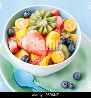 Salat von frischen Früchten Stockfoto