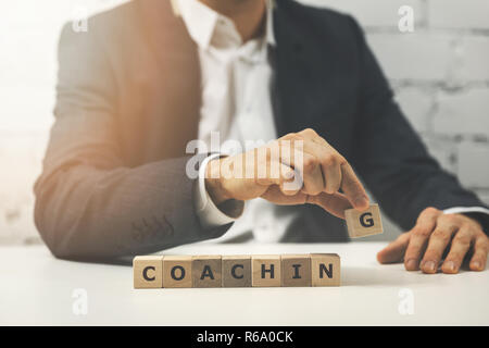 Business Coaching Konzept Stockfoto