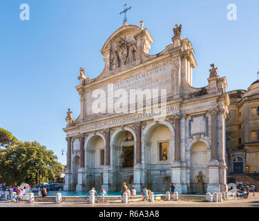 Fontana dell'Acqua Paola, Gianicolo, Rom, Italien Stockfoto