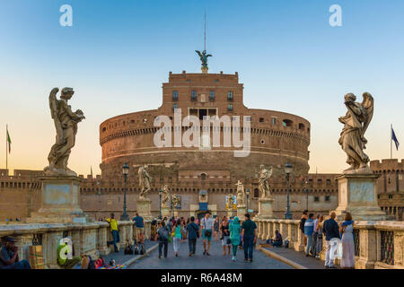 Castel Sant ' Angelo, Rom, Italien Stockfoto