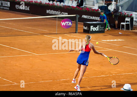 Caroline Wozniacki eine Rom tennis Meisterschaft Stockfoto