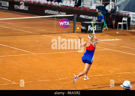 Caroline Wozniacki eine Rom tennis Meisterschaft Stockfoto