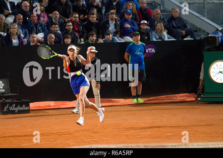 Caroline Wozniacki eine Rom tennis Meisterschaft Stockfoto