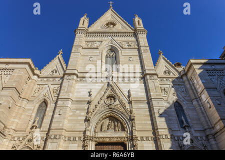 Tu Kathedrale Santa Maria Assunta, Via Duomo, Neapel, Italien, Kathedrale Santa Maria Assunta, Via Duomo, Neapel, Italien Stockfoto