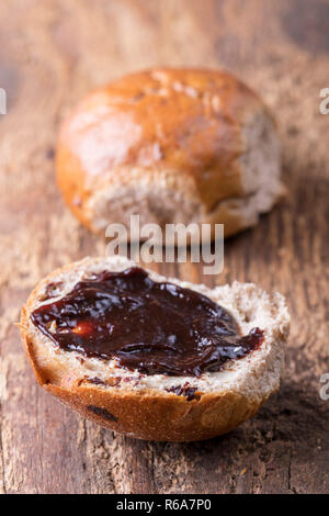 Bayerischen Brötchen Stockfoto