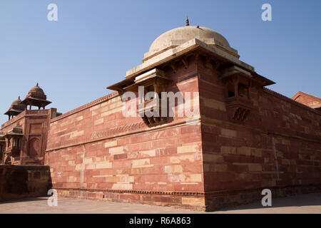 Die geisterstadt Fatehpur Sikri in Indien Stockfoto