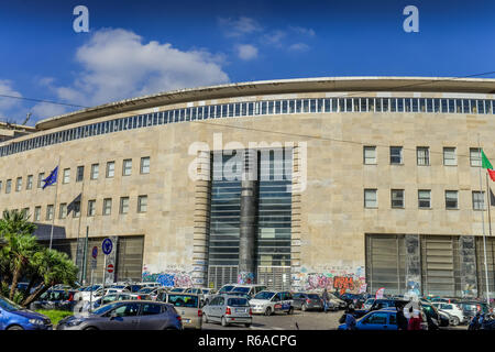 Palazzo depression Poste, Neapel, Italien, Palazzo delle Poste, Neapel, Italien Stockfoto