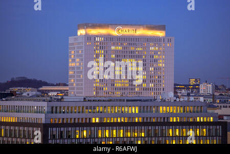 Bett Haus, Charite, Luisenstraße, Mitte, Berlin, Deutschland, Bettenhaus, Mitte, Deutschland Stockfoto