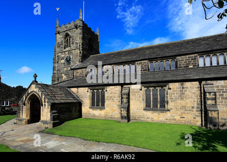 All Saints Church, Ilkley, West Yorkshire, England, Großbritannien Stockfoto