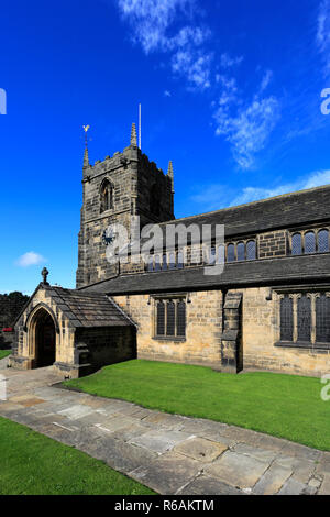 All Saints Church, Ilkley, West Yorkshire, England, Großbritannien Stockfoto