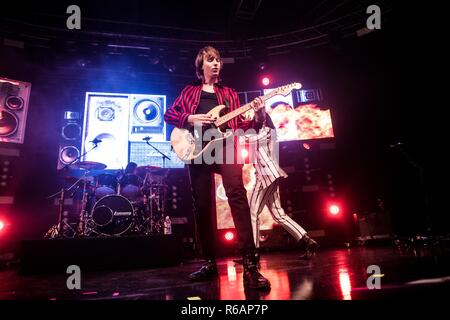 Maneskin führt bei Fabrique in Milano, Italien, am 23. November 2018 Stockfoto