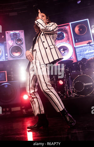 Maneskin führt bei Fabrique in Milano, Italien, am 23. November 2018 Stockfoto