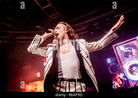 Maneskin führt bei Fabrique in Milano, Italien, am 23. November 2018 Stockfoto