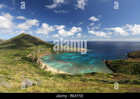 Hanauma Bay, Oahu, Hawaii Stockfoto