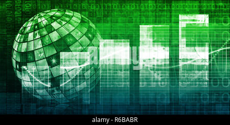 Global Technology Stockfoto