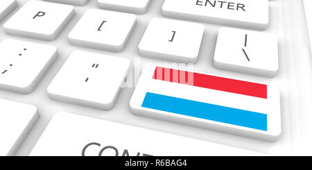 Luxemburg Racing in die Zukunft Stockfoto