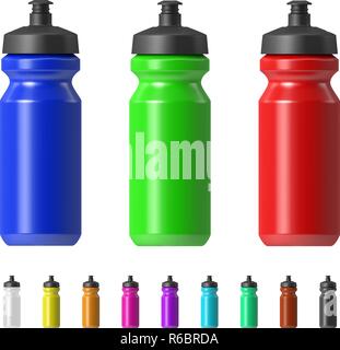 Sport-Wasserflasche Stock Vektor