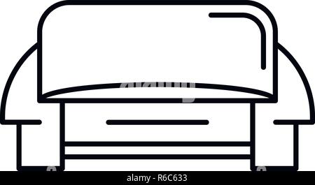 Modernes sofa Symbol, outline Style Stock Vektor