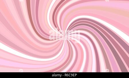 Rosa abstrakte psychedelischen Wirbel stripe Hintergrund - Vector Illustration Stock Vektor