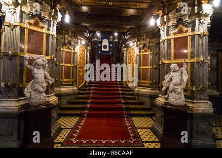 Schloss Peles, Sinaia, Rumänien das ehemalige Königreich Residence Stockfoto