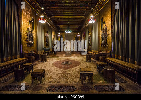 Schloss Peles, Sinaia, Rumänien das ehemalige Königreich Residence Stockfoto