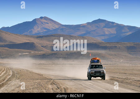 Bolivien, die Atacama-wüste, nahezu regenlosen Plateau in Südamerika Stockfoto