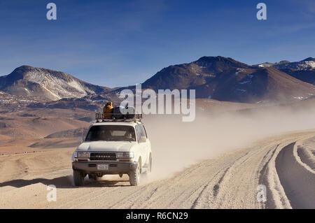 Bolivien, die Atacama-wüste, nahezu regenlosen Plateau in Südamerika Stockfoto